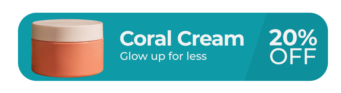 Coral Cream 20% off